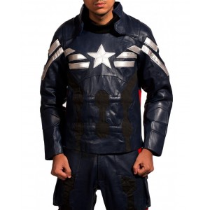 Captain America Winter Soldier Leather Jacket